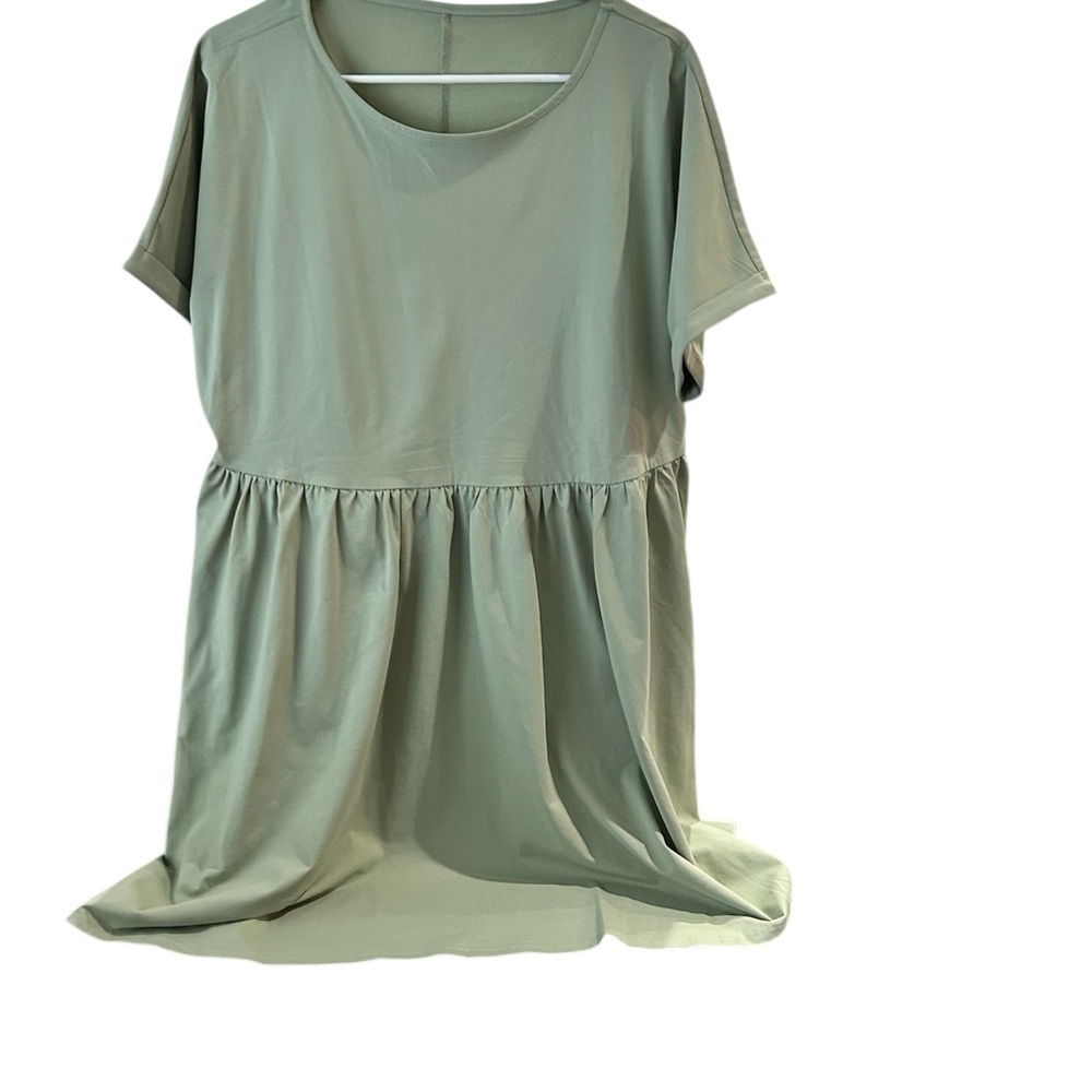 SHEIN Green Tunic with Boxy Relaxed Style dress size large - Picture 3 of 6